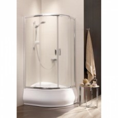 Душова штора Premium Plus Е 100x80 матова Radaway (30481-01-02N)