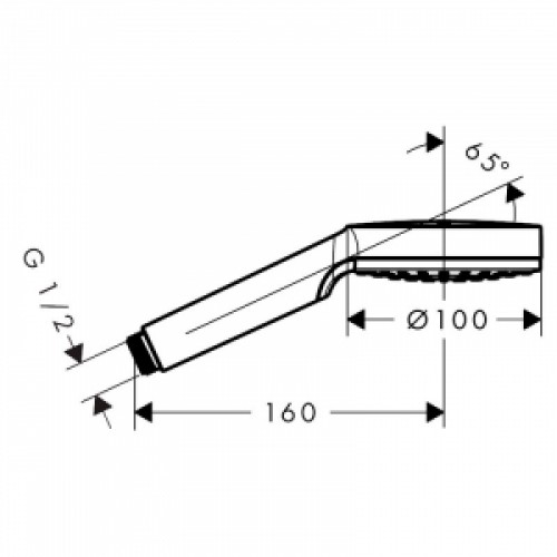 Лейка Crometta Green HansGrohe 26334400
