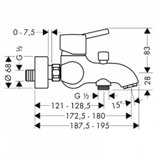Змішувач Talis S HansGrohe 32420000