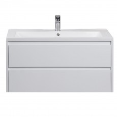 Тумба Marko 100-A з умивальником Cosmopolitan 100 біла