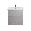Тумба Палермо 70-U з умивальником ID-70 бетон світлий
