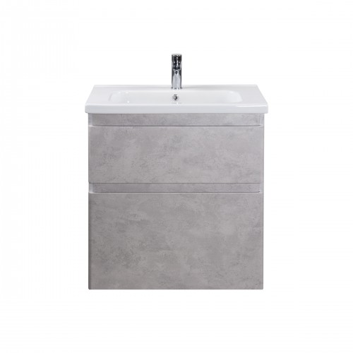 Тумба Палермо 70-U з умивальником ID-70 бетон світлий