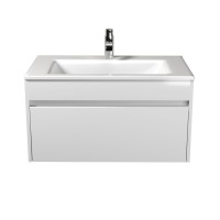 Тумба Prime 80-А с умывальником Amalfi 80