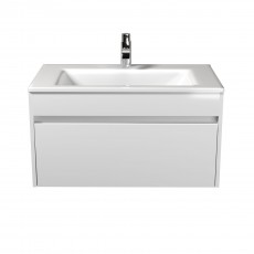 Тумба Prime 80-А з умивальником Amalfi 80 підвісна