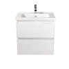Тумба Сорренто 60-A з умивальником ID-60 біла