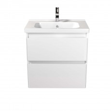 Тумба Сорренто 60-A з умивальником ID-60 біла