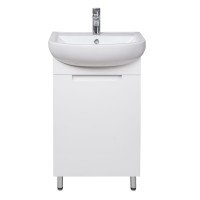 Тумба Тетріс 50 з умивальником Arteco 50 біла