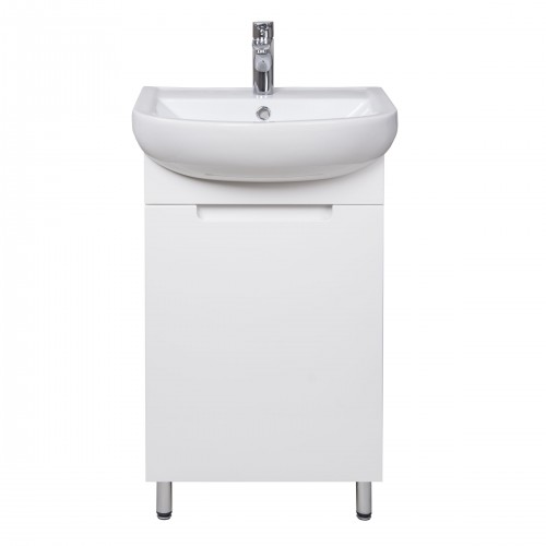 Тумба Тетріс 50 з умивальником Arteco 50 біла