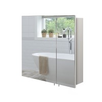 Дзеркальна шафа для ванної кімнати ЗШ-80x70