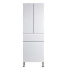 Пенал Палермо П-66-к білий підлоговий подвійний