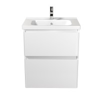 Палермо 60-U тумба в ванную с умывальником Creavit ID-60 белый