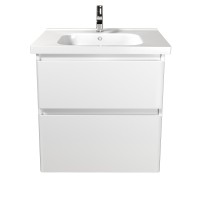 Палермо 70-U тумба в ванну з умивальником Creavit ID-70 біла