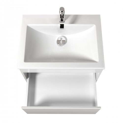 Тумба Prime 60-А з умивальником Como 60 підвісна