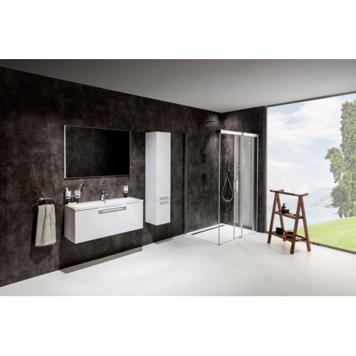 Душевая кабина Ravak Matrix MSDPS-100/100 L Полир. алюм. Transparent