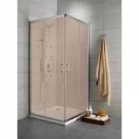 Душевая штора Premium Plus D 100x80 коричневая Radaway (30434-01-08N)