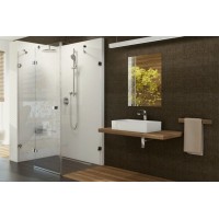 Душевая кабина Ravak Brilliant BSDPS-80/80 L Хром Transparent