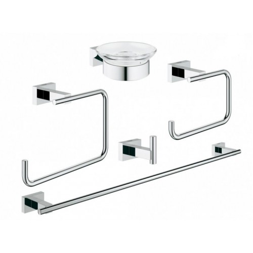 Набор аксессуаров 5 в 1 GROHE ESSENTIALS CUBE 40758001