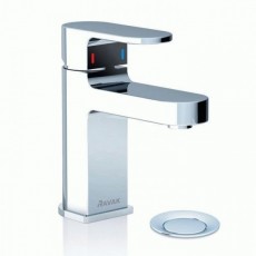 Ravak Chrome CR 011.00 Змішувач для умивальника з відкриванням стоку X070053 Ravak Chrome CR 011.00 Змішувач для умивальника з відкриванням стоку X070053