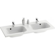 Умывальник Ravak CHROME 1200 Двойной с отверстием без перелива