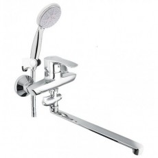 Смеситель для ванн Rubineta (Artis-12/C) изл. 300мм лейка шланг 540037N**