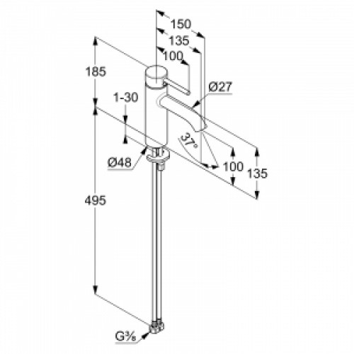 Смеситель Bozz Kludi 382820576
