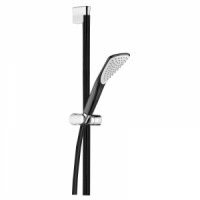 Душовий комплект Fizz 1S чорний матовий / хром Kludi 676408700