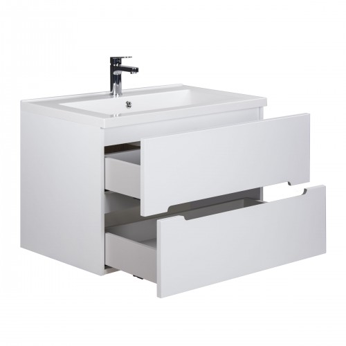 Тумба Octavio 80-A з умивальником Cosmopolitan 80 біла