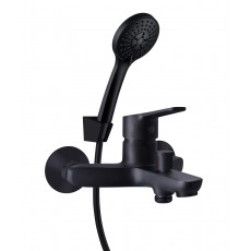 Смеситель для ванны Rubineta Uno-10/K черный