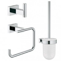 Набор аксессуаров 3 в 1 GROHE ESSENTIALS CUBE 40757001 Набор аксессуаров 3 в 1 GROHE ESSENTIALS CUBE 40757001