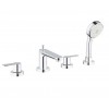 Смеситель на борт ванны GROHE BAU EDGE 2512000A