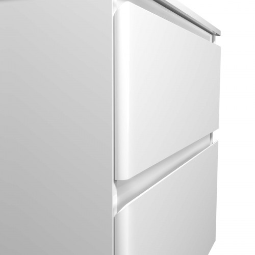 Тумба Сорренто 100-A з умивальником SU-100 біла