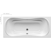 Ванна Ravak CAMPANULA II 180x80