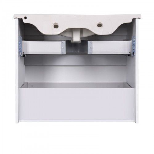 Тумба Палермо 80-U з умивальником SU-80 бетон світлий