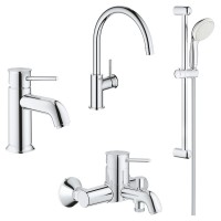 Набор смесителей 4 в 1 GROHE BAU CLASSIC 123869K Набор смесителей 4 в 1 GROHE BAU CLASSIC 123869K