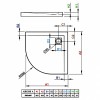 Піддон Argos A 90x90 Radaway (4AA99-01)