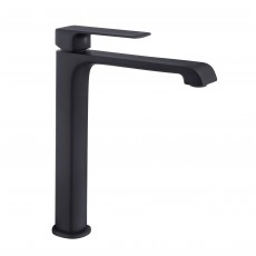 Змішувач для умивальника PERLA "Teddy" ВИСОКИЙ ЧОРНИЙ PBZ6113B