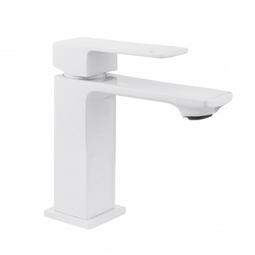 Смеситель для умывальника PERLA "Robin" БЕЛЫЙ PBZ6203W