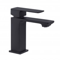 Змішувач для умивальника PERLA "Robin" ЧОРНИЙ PBZ6203В