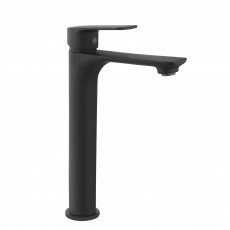 Змішувач для умивальника PERLA "Charlie" ВИСОКИЙ ЧОРНИЙ PBZ6503BB