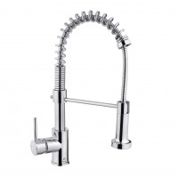 Змішувач для кухні PERLA "Henry" хром на пружині PBZ6912