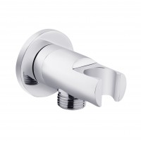 Перехід PERLA 1/2 н-н круглий з тримачем хром PSA2431