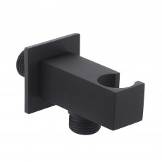 Переход PERLA 1/2 н-н квадратный с держателем ЧЕРНЫЙ PSA2432B