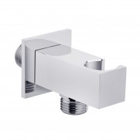 Переход PERLA 1/2 н-н квадратный с держателем хром PSA2432