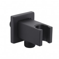 Переход PERLA 1/2 н-н квадратный с держателем ЧЕРНЫЙ PSA2433B