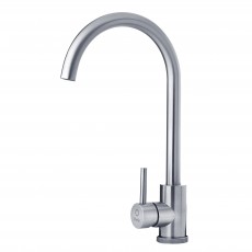 Смеситель для кухни PERLA "OCELI" нерж сталь "U" PSS101