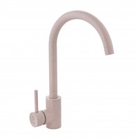 Смеситель для кухни PERLA "OCELI" БЕЖЕВТОЙ ГРАНИТ "U" PSS101SW