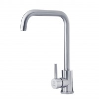 Змішувач для кухні PERLA "OCELI" нержавіюча сталь "Г" PSS102 Змішувач для кухні PERLA "OCELI" нержавіюча сталь "Г" PSS102