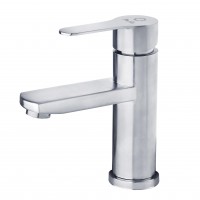 Змішувач для умивальника PERLA "OCELI" б\пр. нержавіюча сталь PSS103