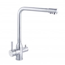 Смеситель для кухни PERLA "OCELI" НЕРЖ. с подключением к фильтру PSS501