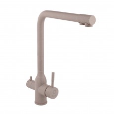 Змішувач PERLA "OCELI" для кухні з підключенням до фільтру БЕЖЕВИЙ ГРАНІТ PSS501SW